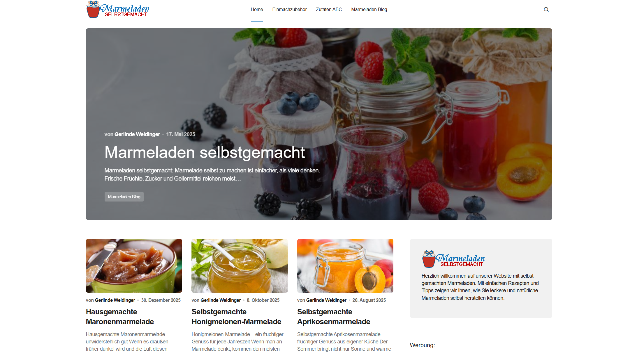 Details : Marmeladen selbstgemacht - Gesund, fruchtig und lecker