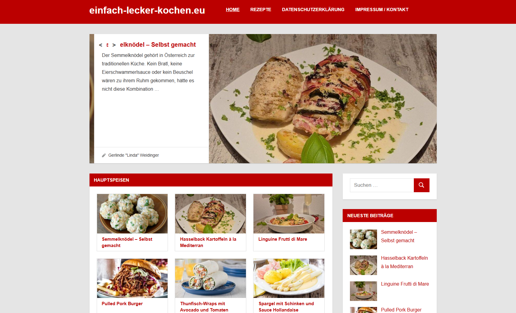 Details : Leckere Gerichte - einfach lecker kochen